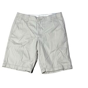 Old Navy Shorts Lived In Straight Men Size 32 Khaki Beige Cotton Chino 001